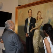 Chau Perón, ¿hola Messi?: El Gobierno descolgó el cuadro de Evita y el General de la Casa Rosada